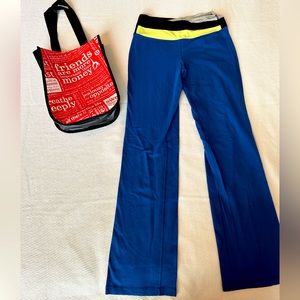 Lululemon Groove Pant Flare - high rise - Blue - Size 6